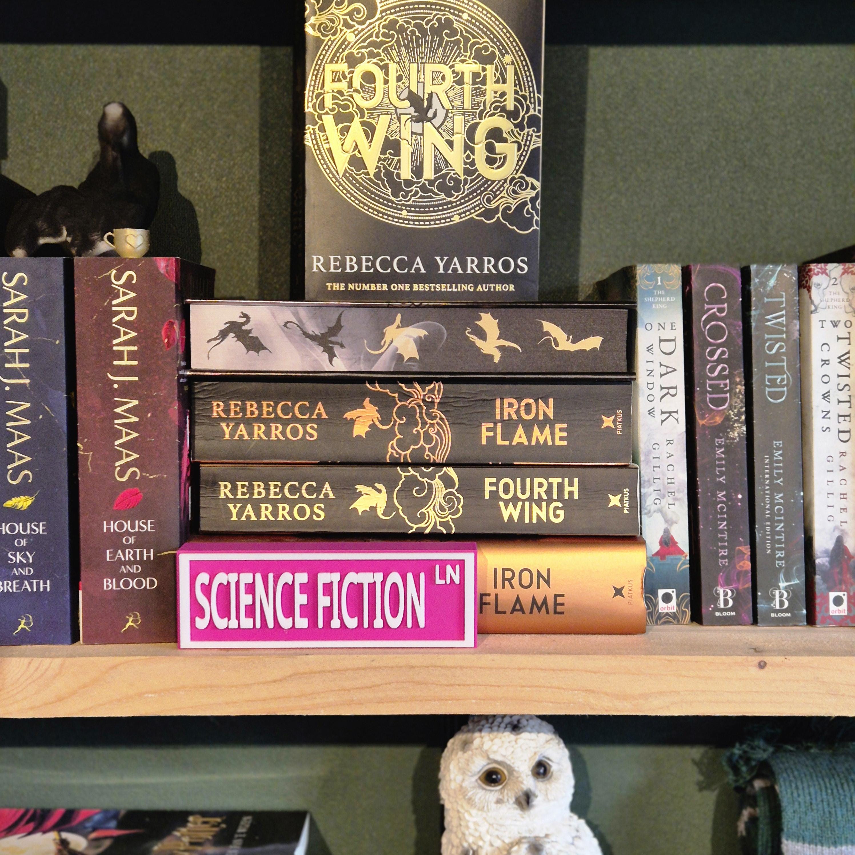 Street sign book theme - bookshelf decor
