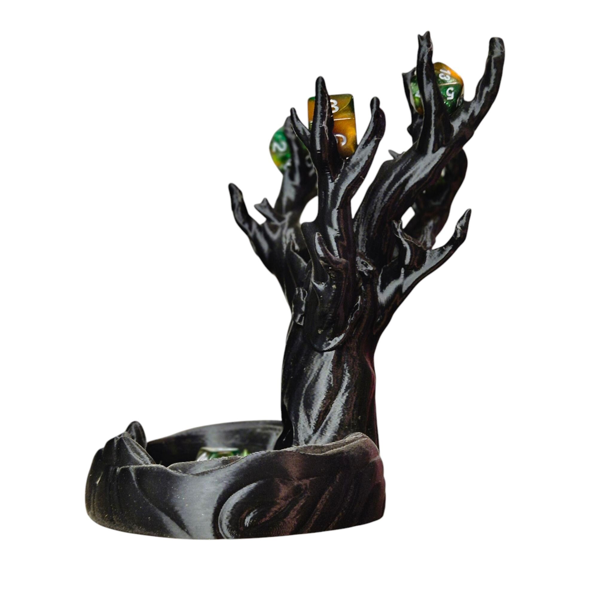 Dice Tower Unique Tree Design  - Tabletop Gaming Accessory