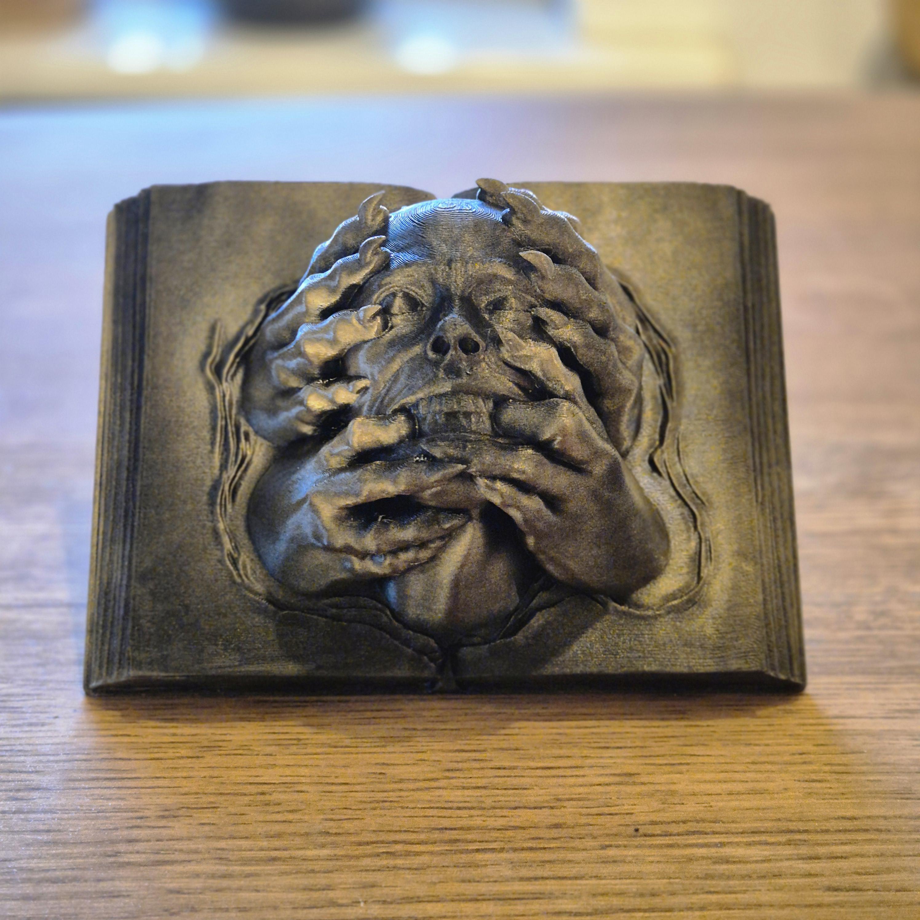Terrifying Tales: 'My Favorite Book' Horror-Themed Figurine