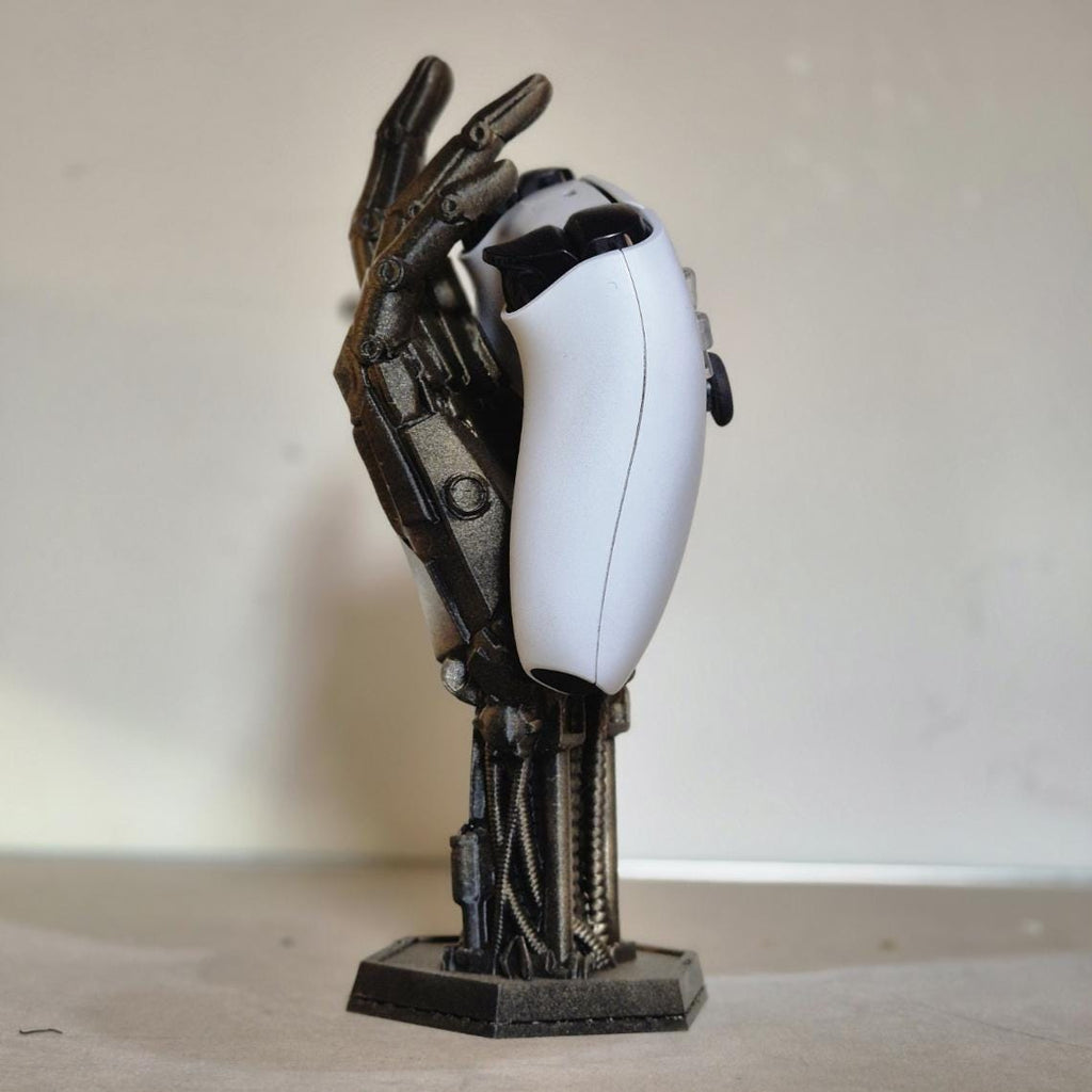 Android Robotic Hand Controller Holder - Futuristic Gaming Accessory
