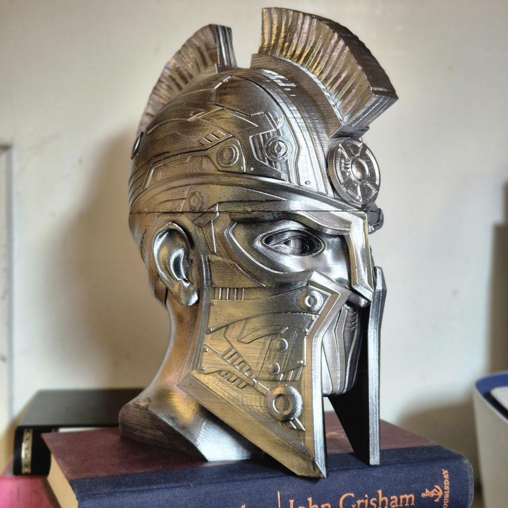 Spartan Warrior Headphone Stand - gift decor
