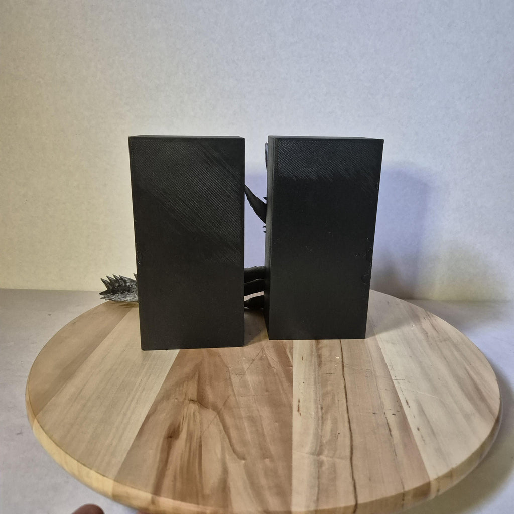 Dragon Head and Tail Book Nook & DnD DM Screen - 2-in-1 Fantasy Set forthwing onyxstorm decor gift