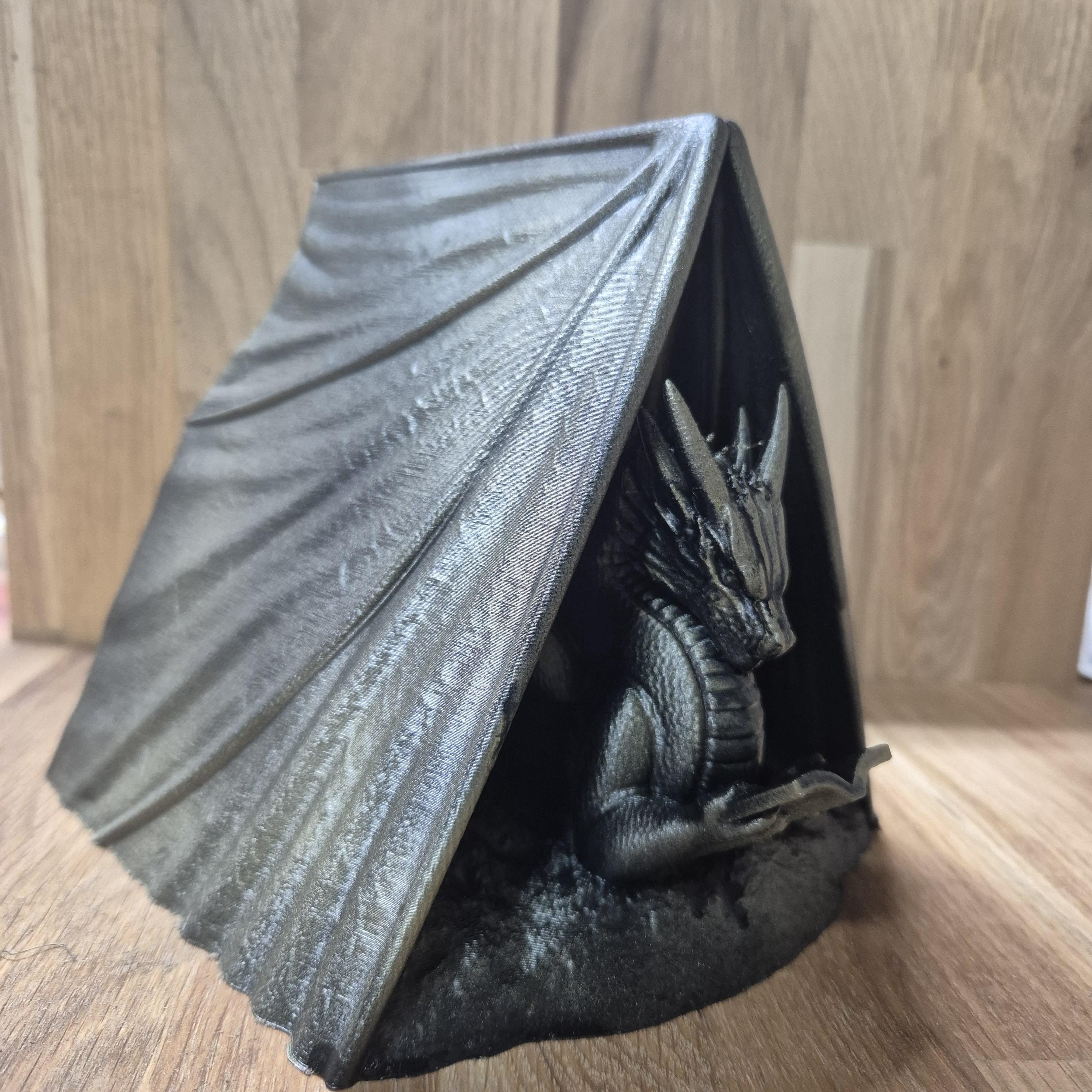 Book holder dragon - fantasy bookshelf decor onyxstorm forthwing lover gift