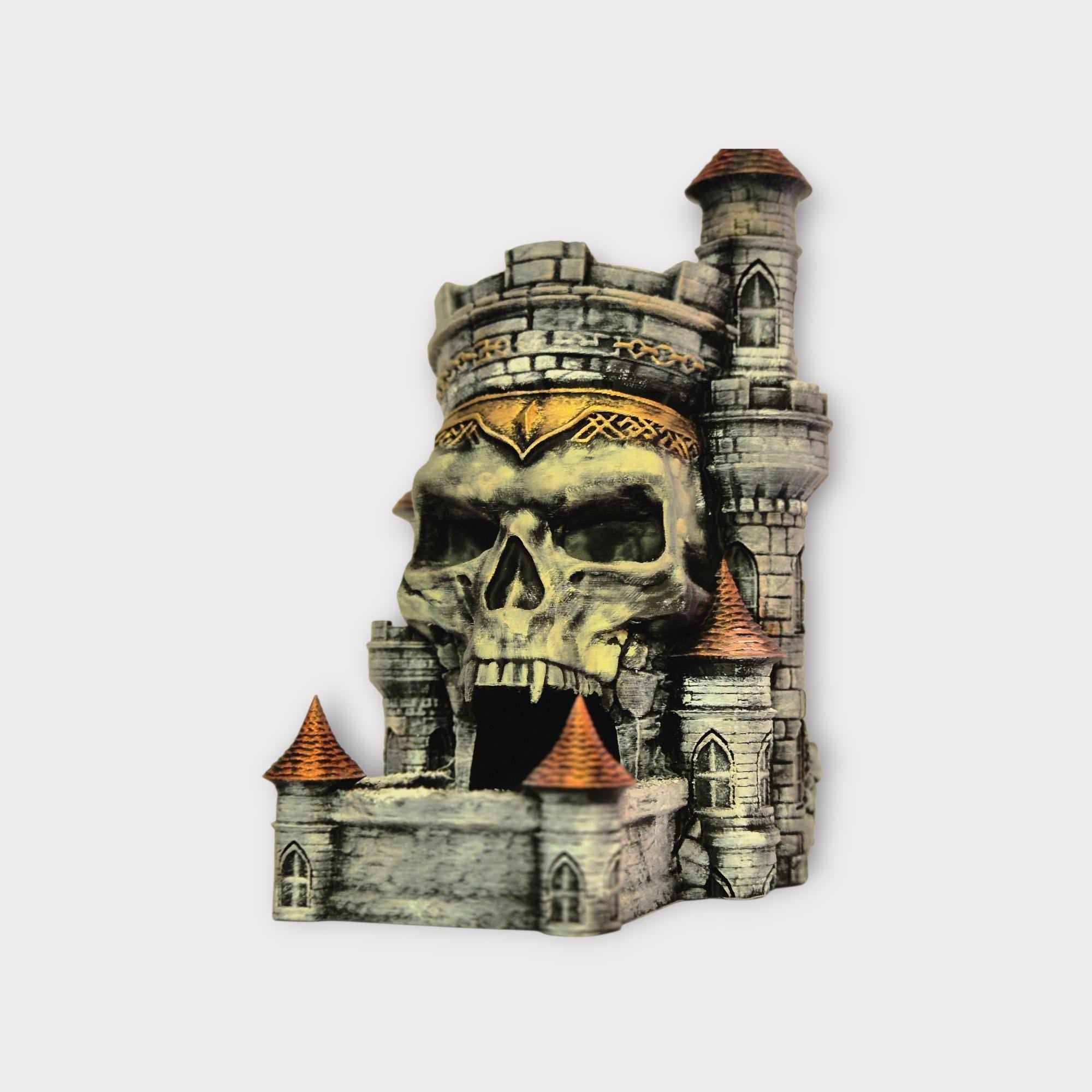 Skull dice Tower - Dungeons & Dragons Accessory DnD game