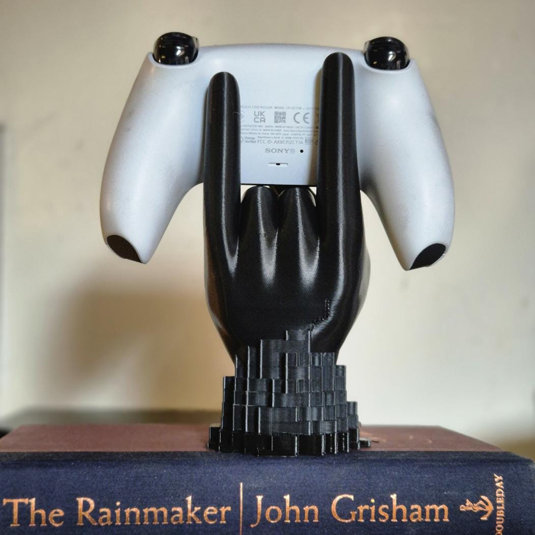 Universal 3D Controller Stand - hand holder Design for PlayStation gift for him idea