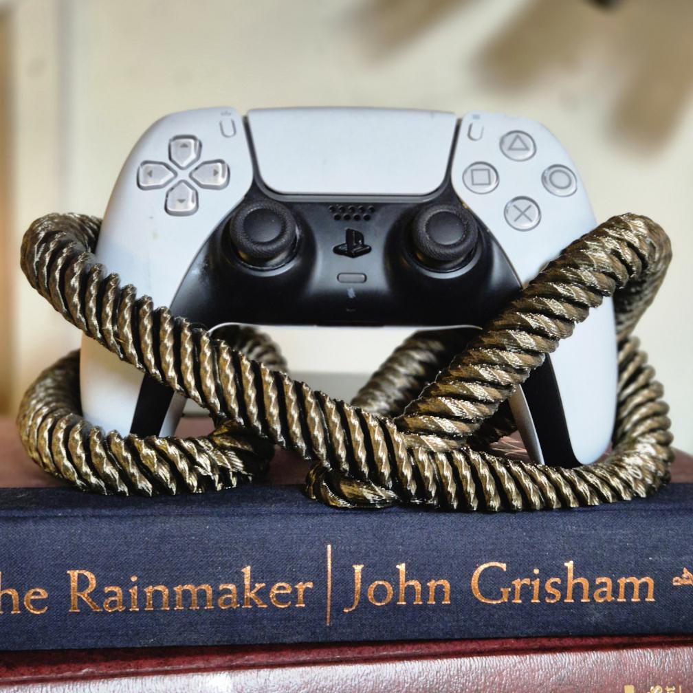 Universal 3D Controller Stand - width Rope Design for PlayStation gift for him idea