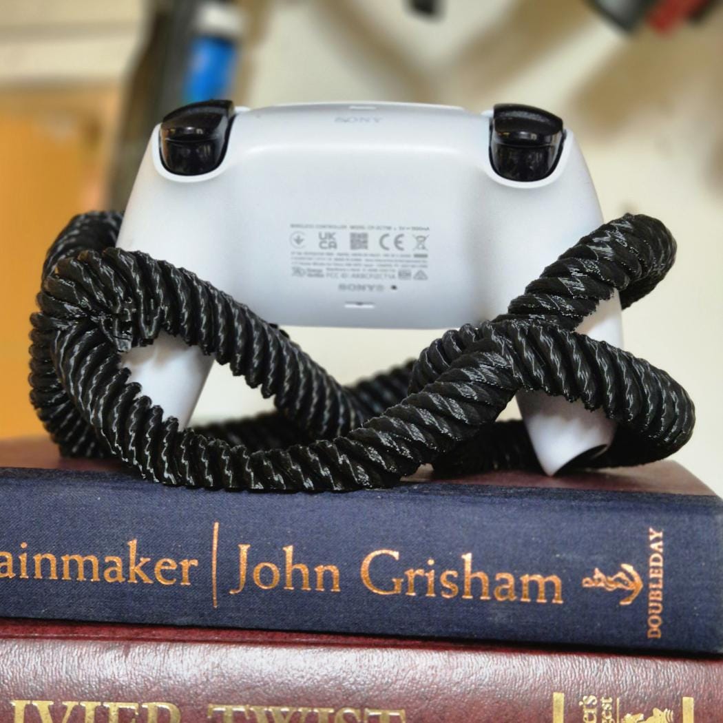 Universal 3D Controller Stand - width Rope Design for PlayStation gift for him idea