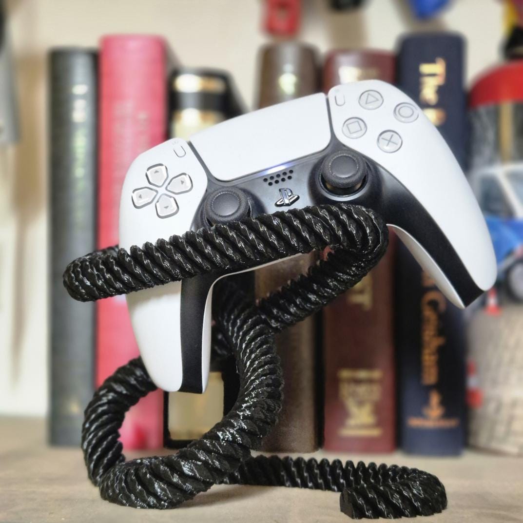 Universal 3D Controller Stand - Rope Design for PlayStation gift for him idea