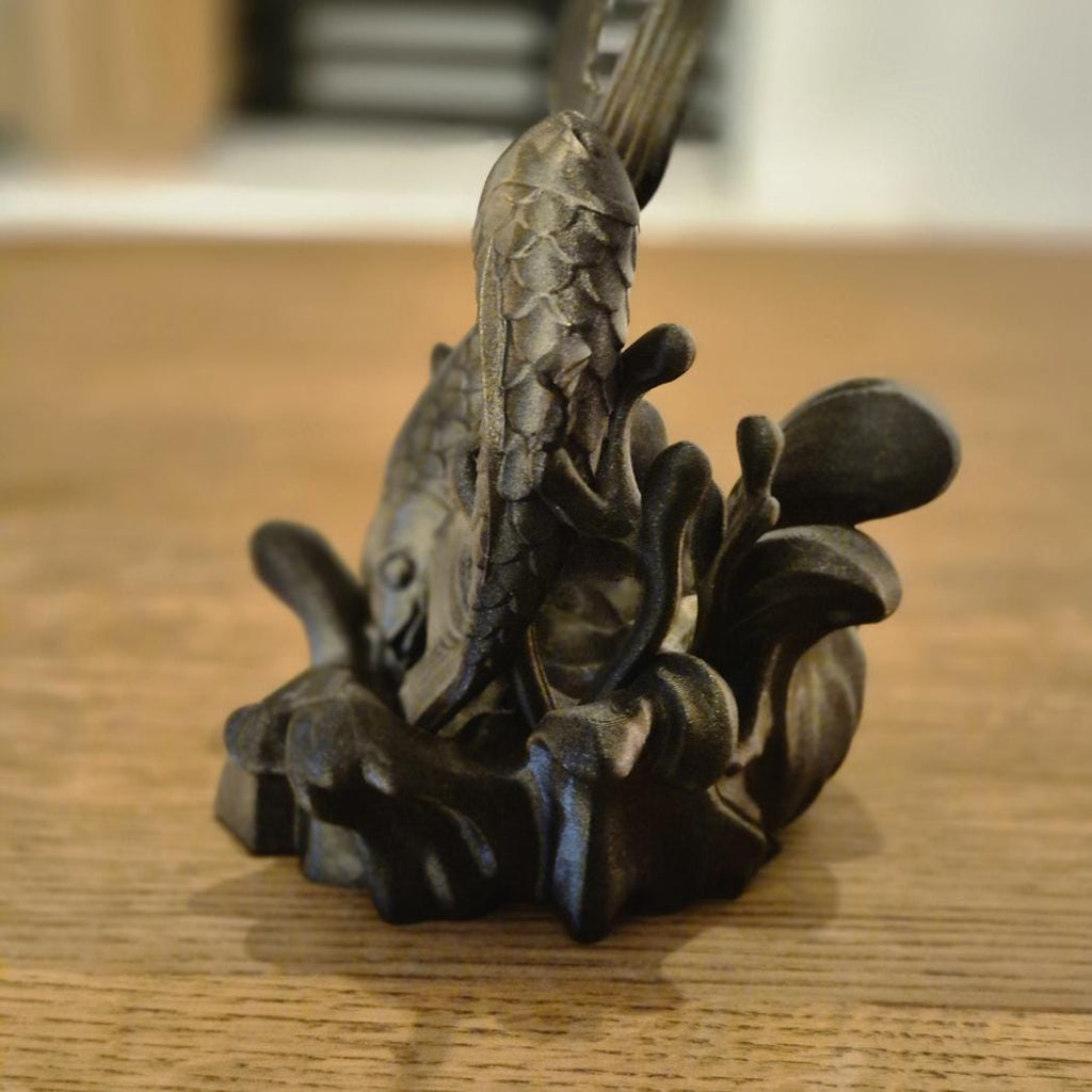 Elegant Pisces Figurine - Handcrafted Astrology Art - birthday milestone gift