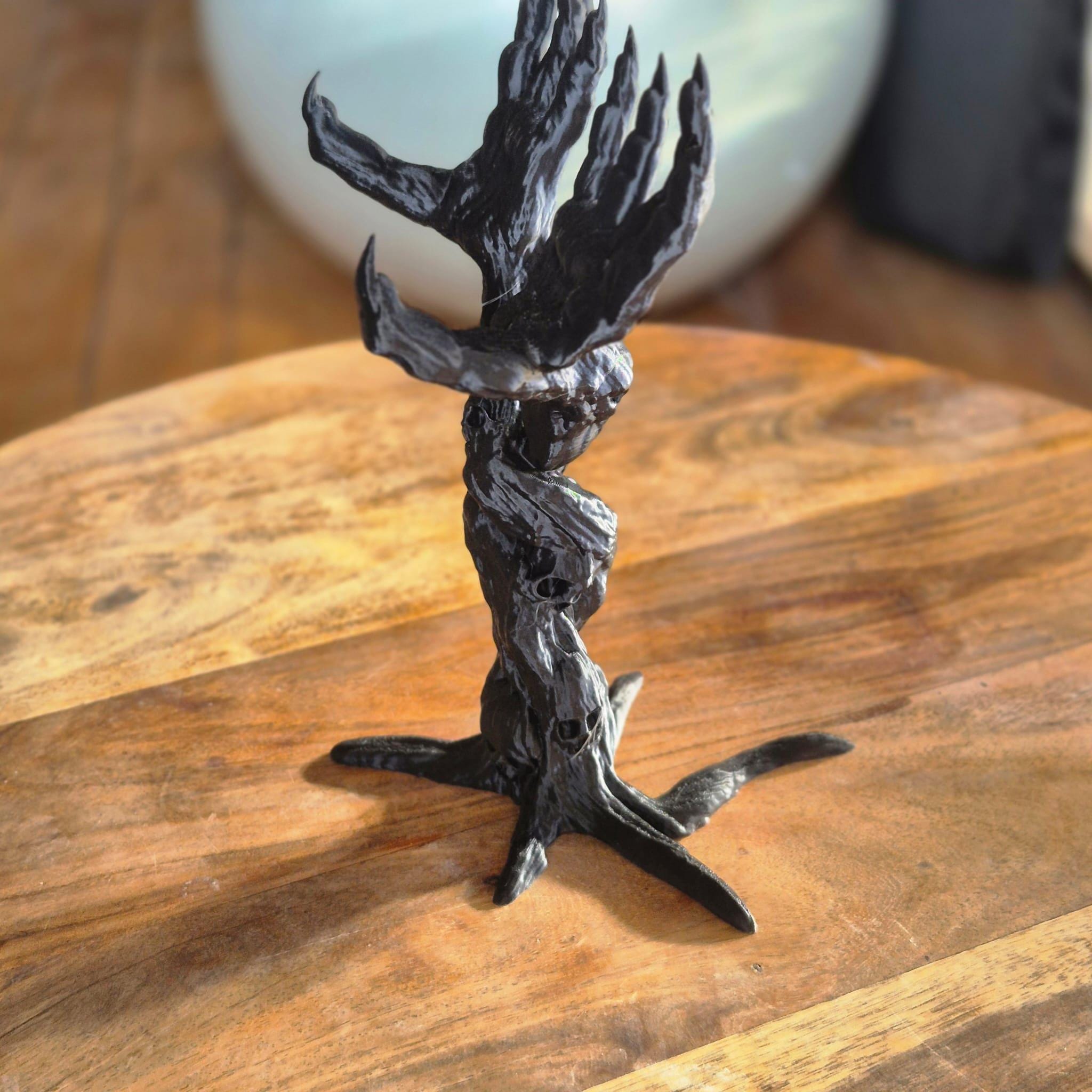 Book holder Death grip - horror fantasy bookshelf decor gift for him gift for her