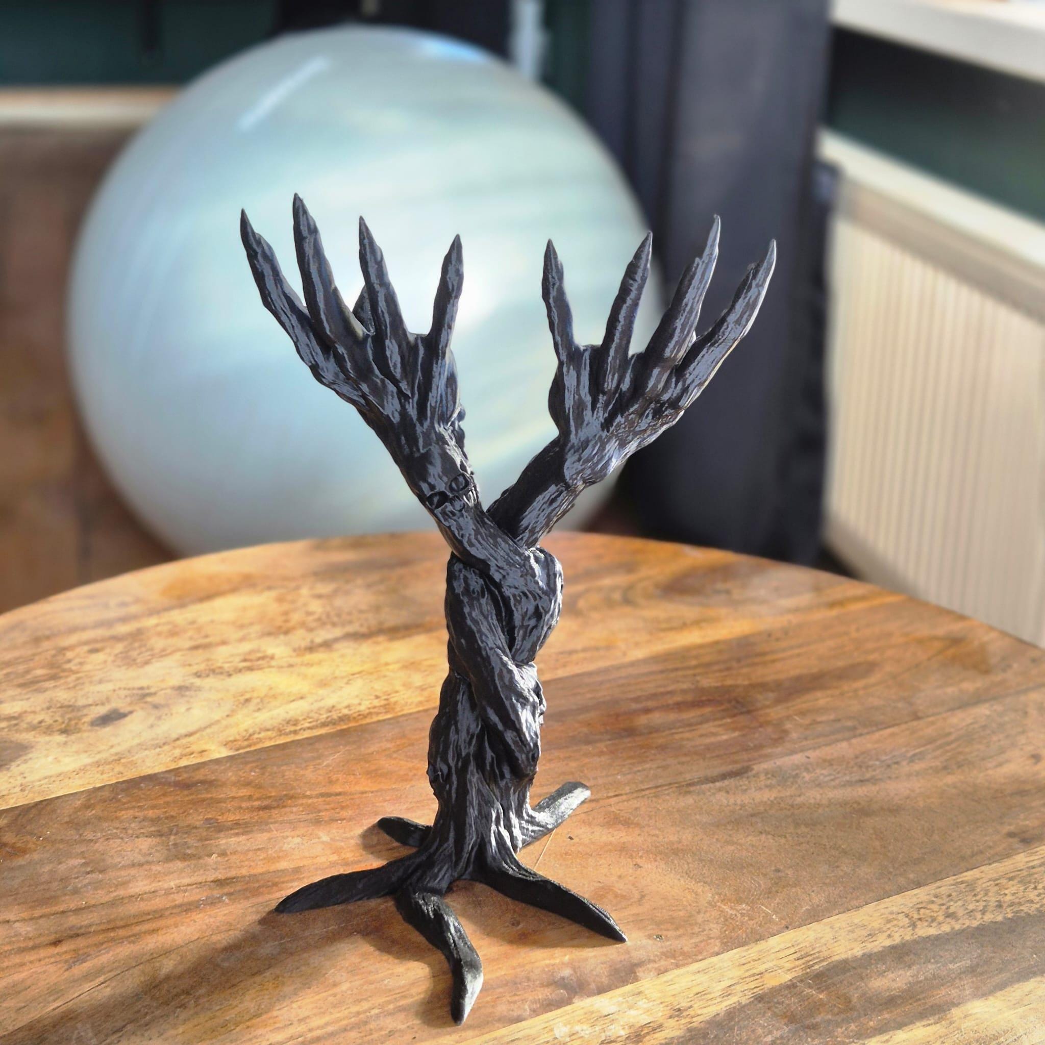 Book holder Death grip - horror fantasy bookshelf decor gift for him gift for her