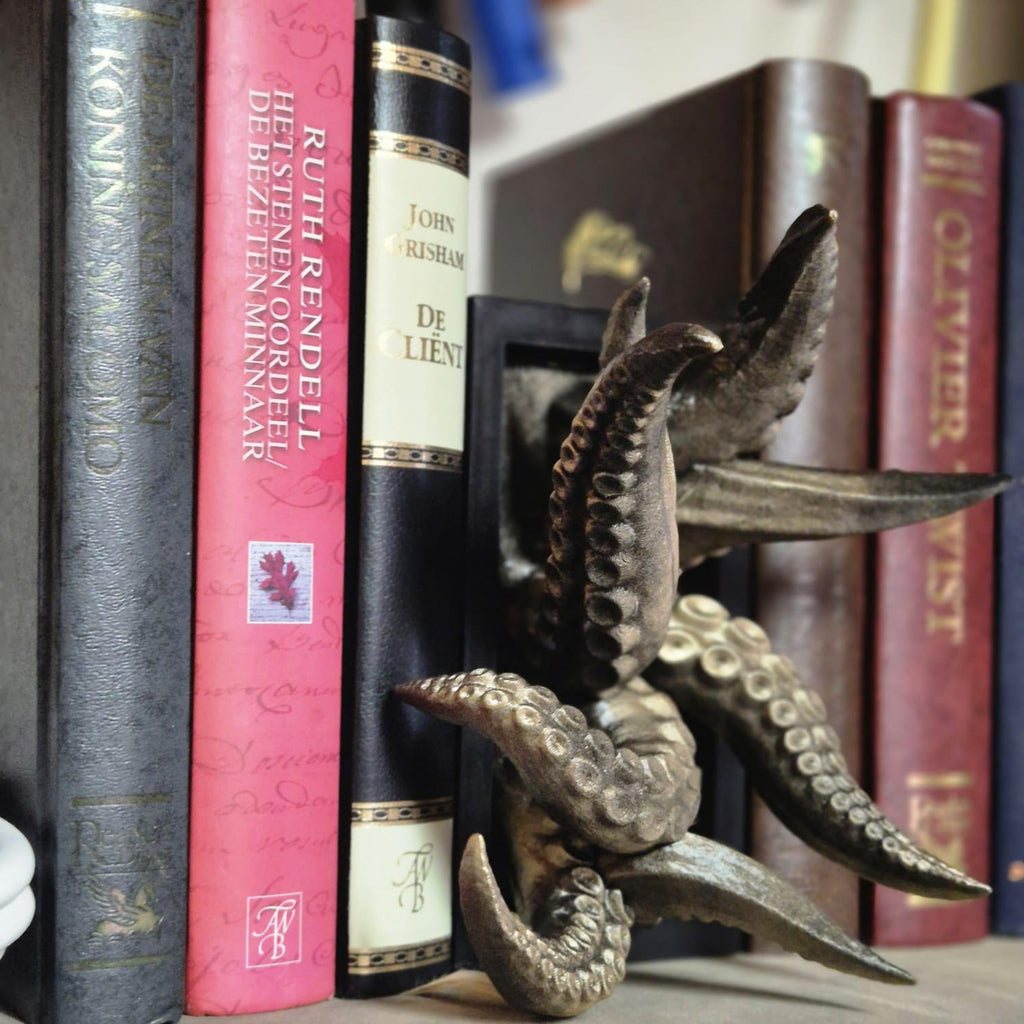 Unique tentacle Book Nook - 3D Printed bookshelf decor