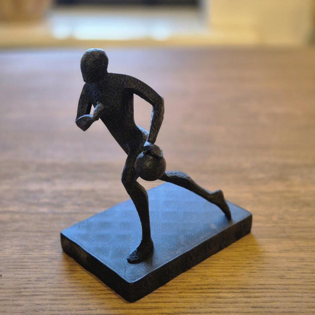 Unique Abstract Figurine - Basketball player gift bookshelf home desk decor