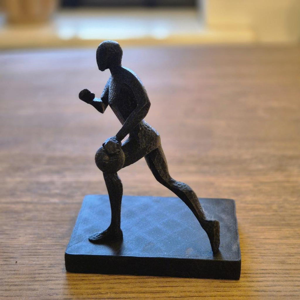 Unique Abstract Figurine - Basketball player gift bookshelf home desk decor
