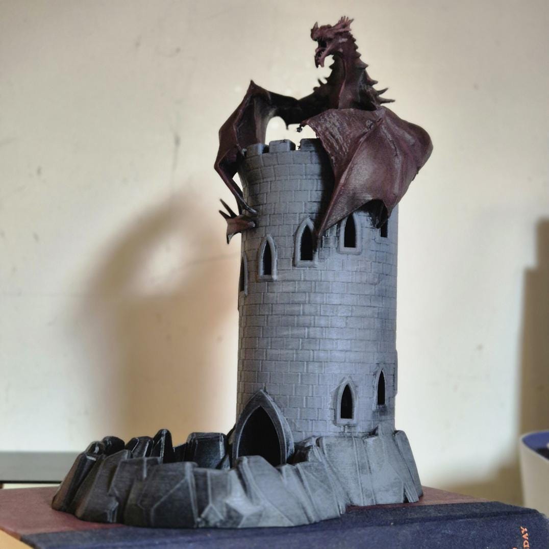 Dragon Dice Tower - Dungeons & Dragons Accessory DnD game