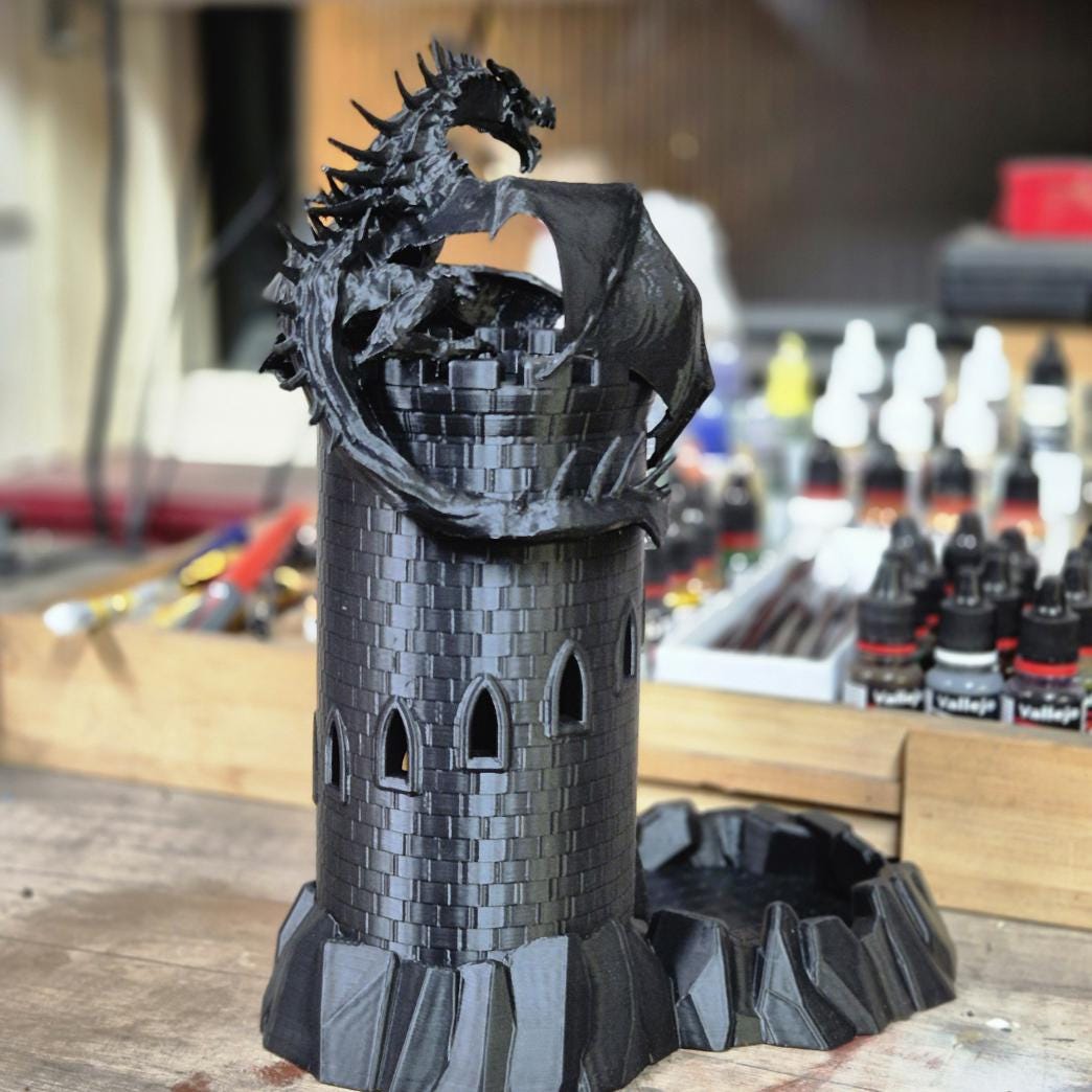 Dragon Dice Tower - Dungeons & Dragons Accessory DnD game