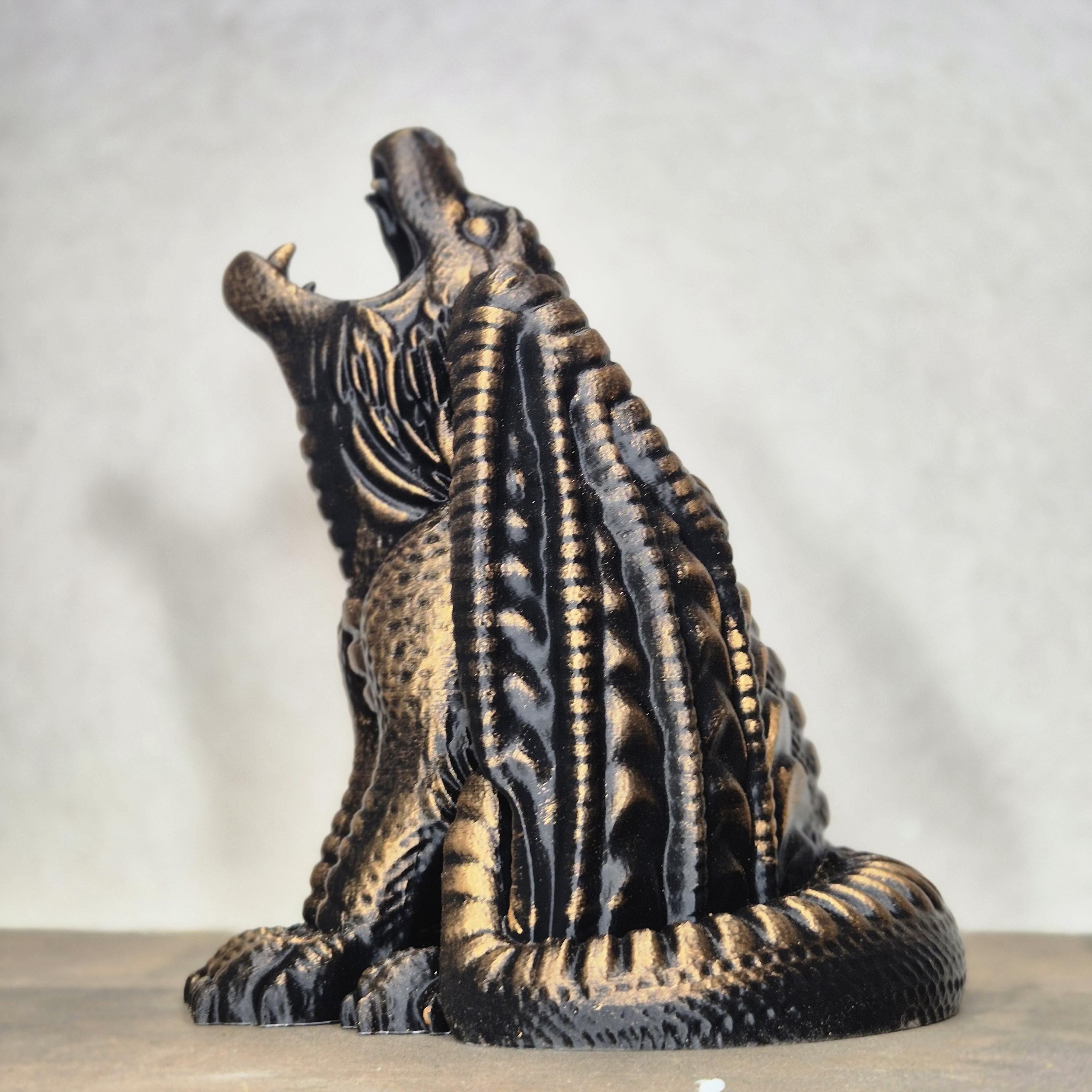 Dragon coin bank - decor coinbank shelf bookshelf child gift