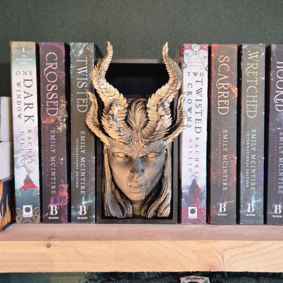 Succubus Enchantment Book Nook: A Seductive & Mystical Reading Sanctuary