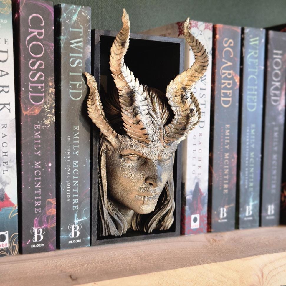Succubus Enchantment Book Nook: A Seductive & Mystical Reading Sanctuary