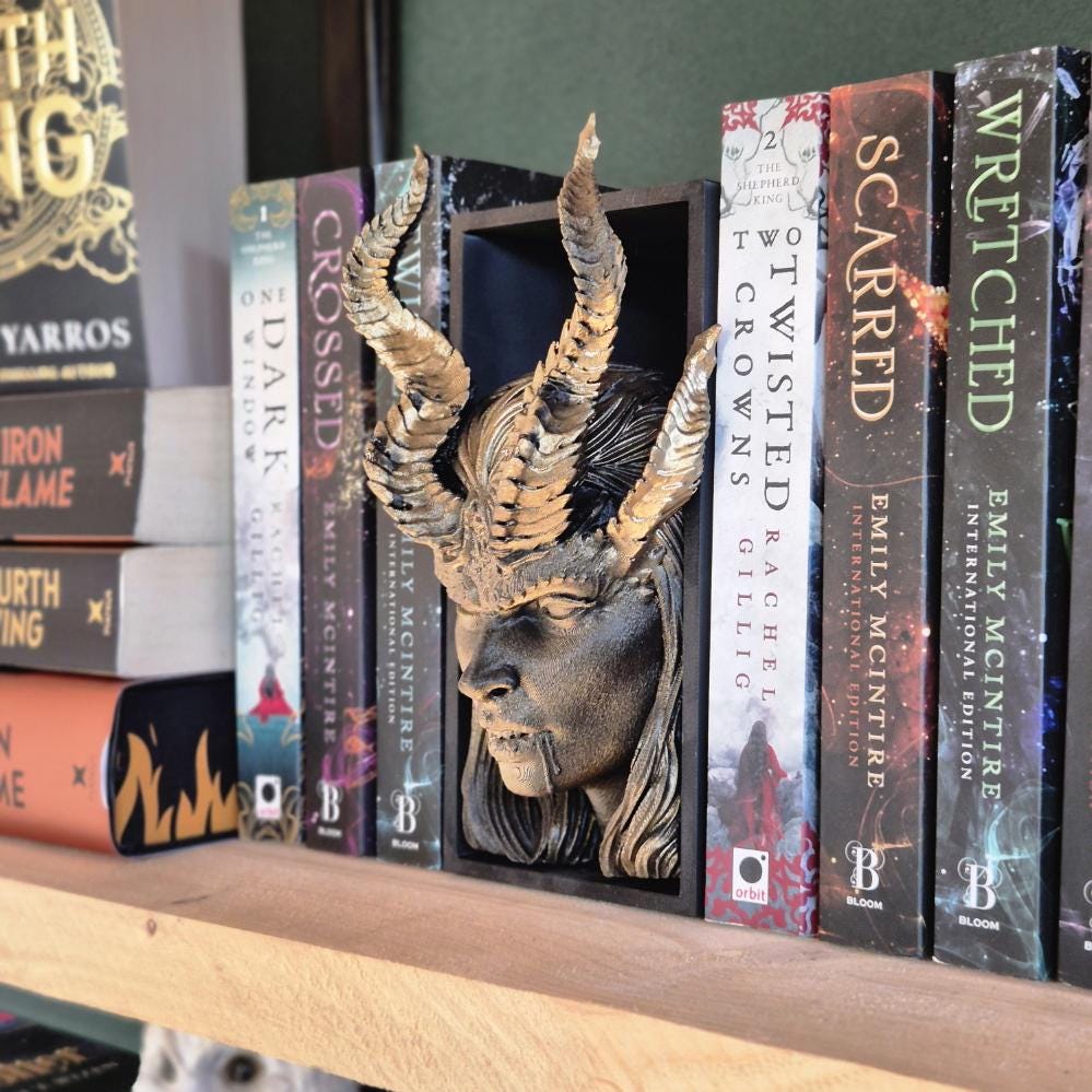Succubus Enchantment Book Nook: A Seductive & Mystical Reading Sanctuary