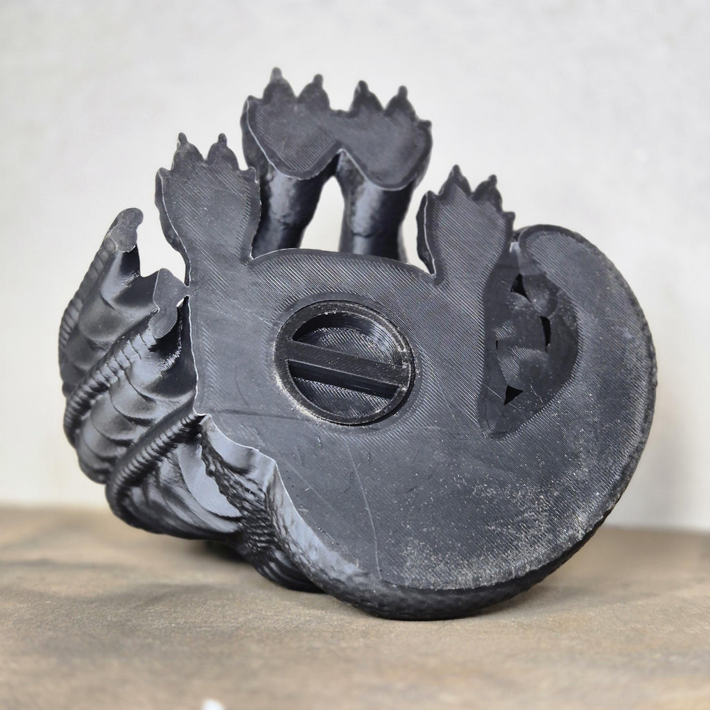 Dragon coin bank - decor coinbank shelf bookshelf child gift
