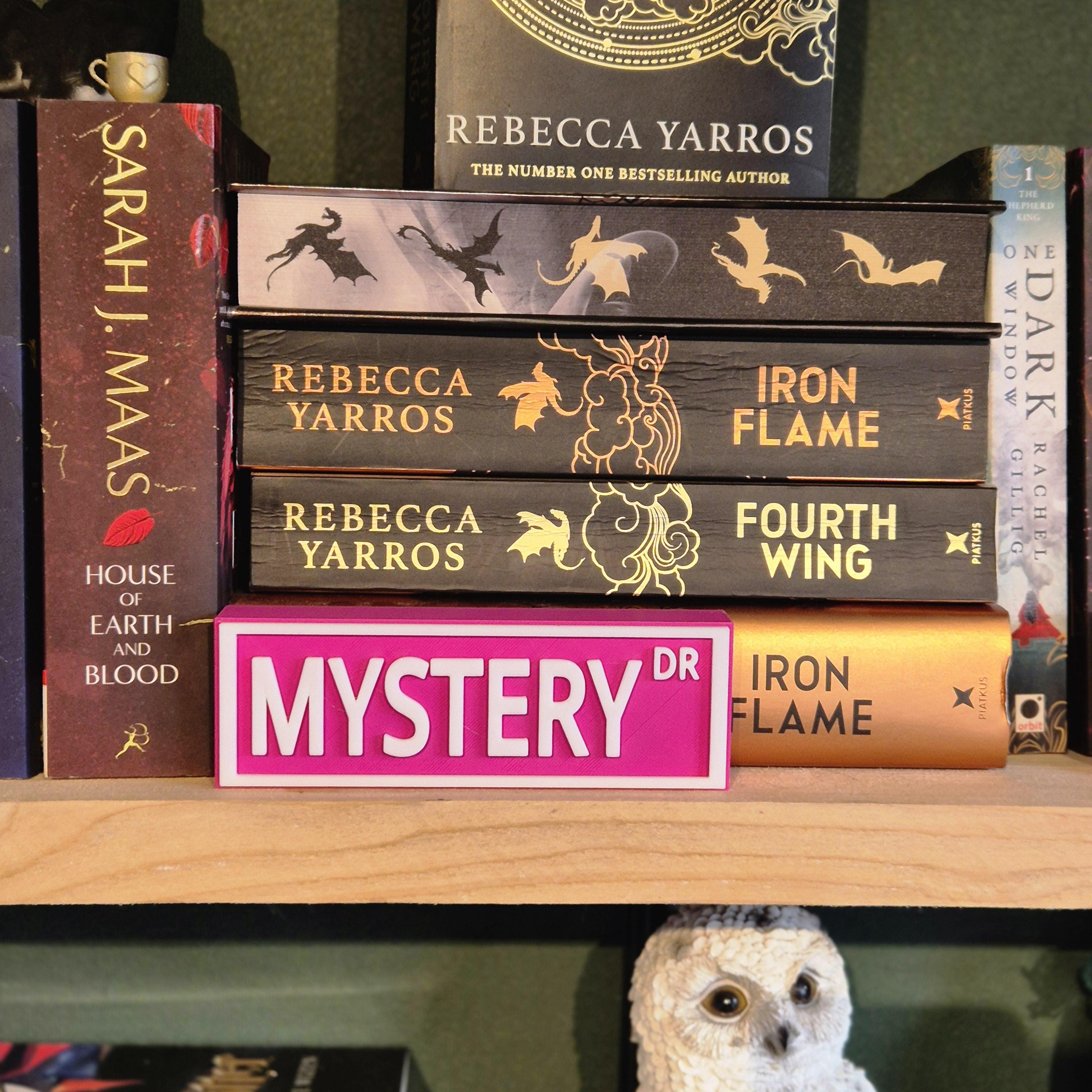 Street sign book theme - bookshelf decor