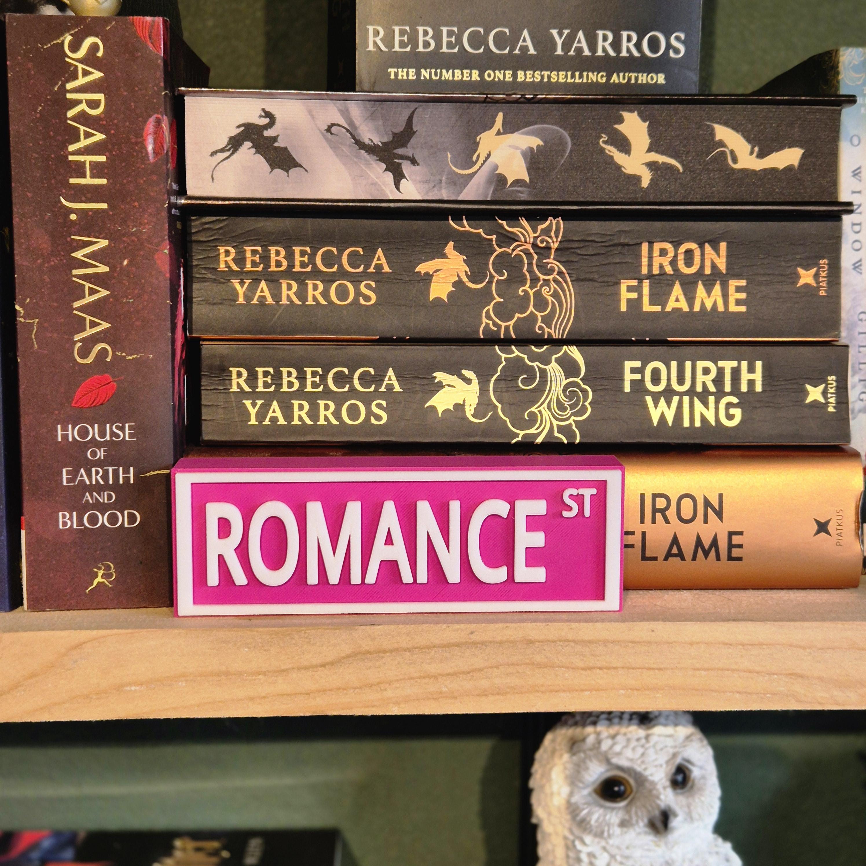 Street sign book theme - bookshelf decor