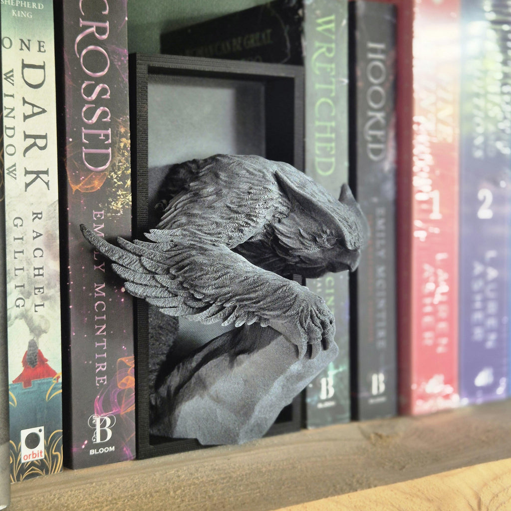Owlbear Book Nook - 3D Printed Lovecraftian Decor