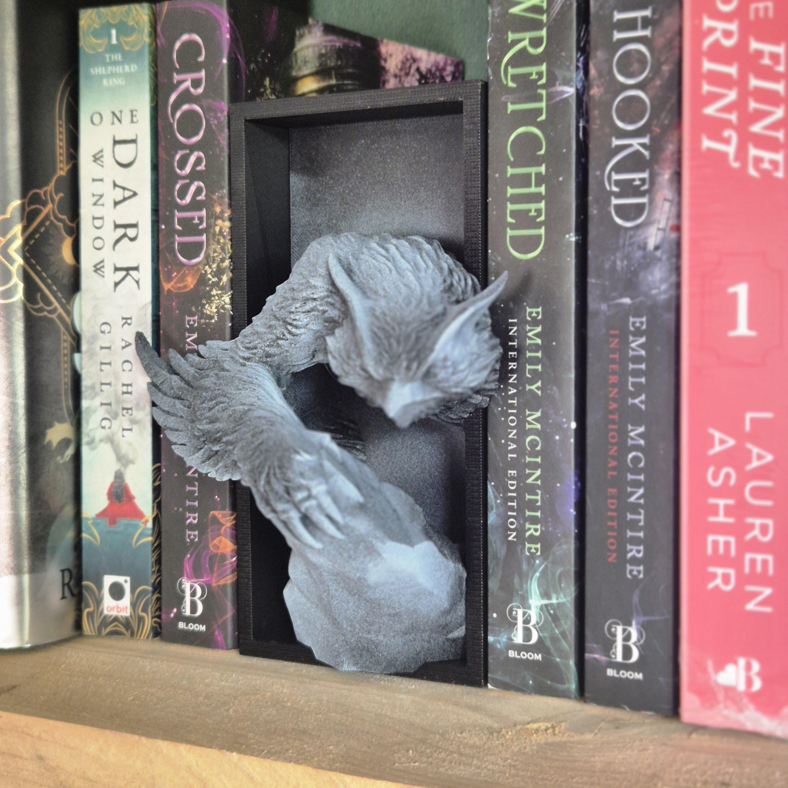 Owlbear Book Nook - 3D Printed Lovecraftian Decor