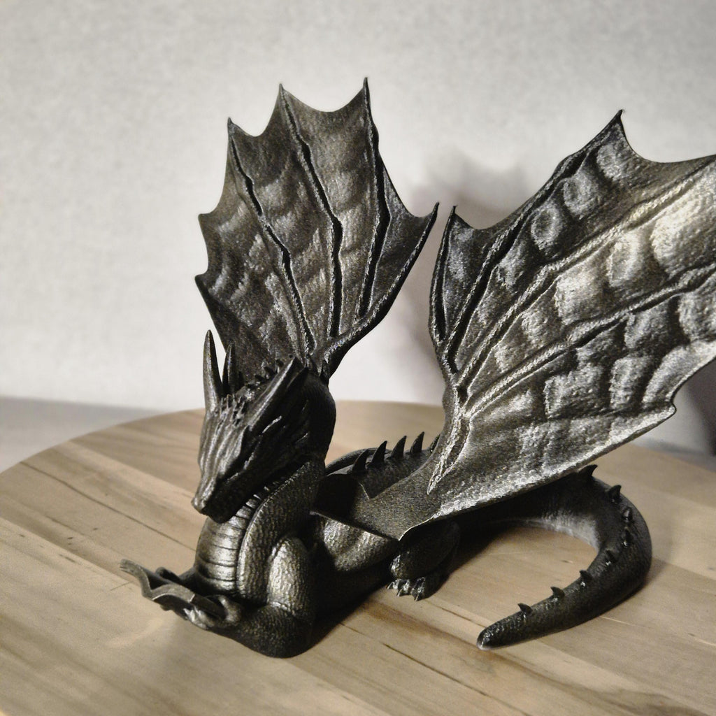 Tablet / Book holder dragon - fantasy bookshelf decor onyxstorm forthwing lover gift
