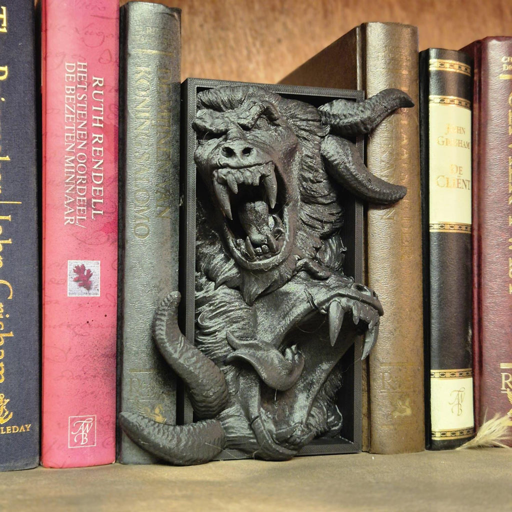 Infernal Abyss - Demon Book Nook Insert bookshelf decor