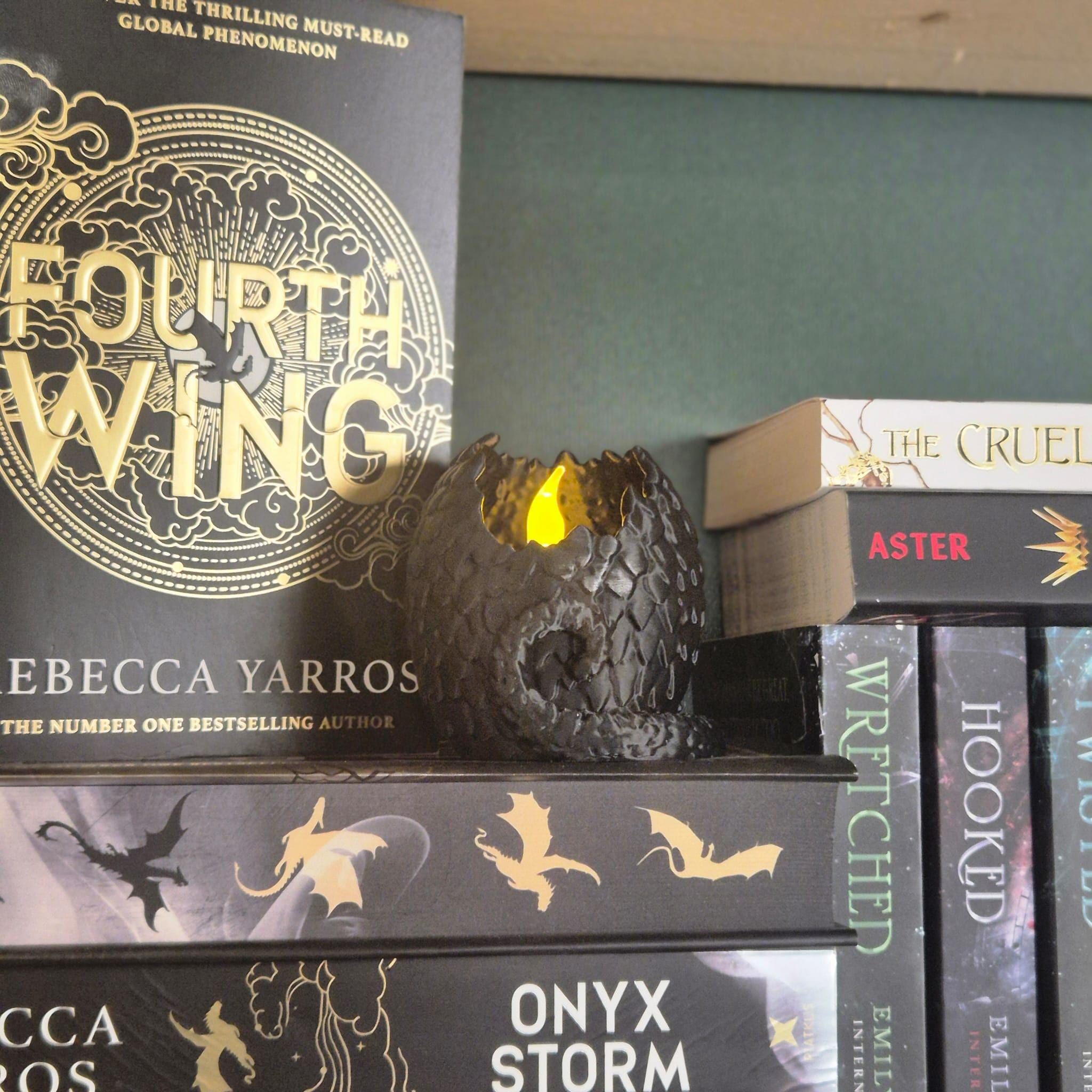 Dragon Egg Tealight Candle Holder – Fantasy Home Decor, Handcrafted Dragon Egg Sculpture, Unique Gift for Fantasy Lover