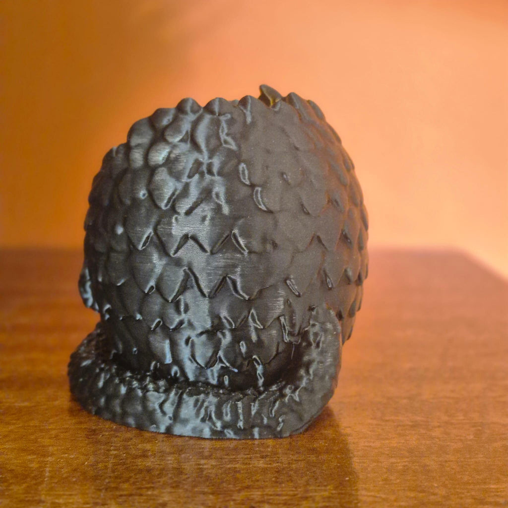 Drachenei-Teelichthalter – Fantasy-Wohndekor, handgefertigte Drachenei-Skulptur, einzigartiges Geschenk für Fantasy-Liebhaber
