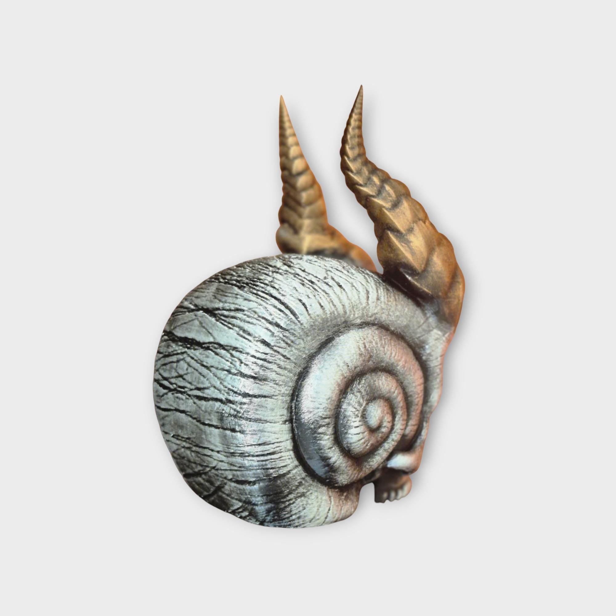 Ram Skull with Horns | Gothic Halloween Decor | Demon Skull Statue | Occult Home Decoration | Dark Fantasy Ram Head Figurine