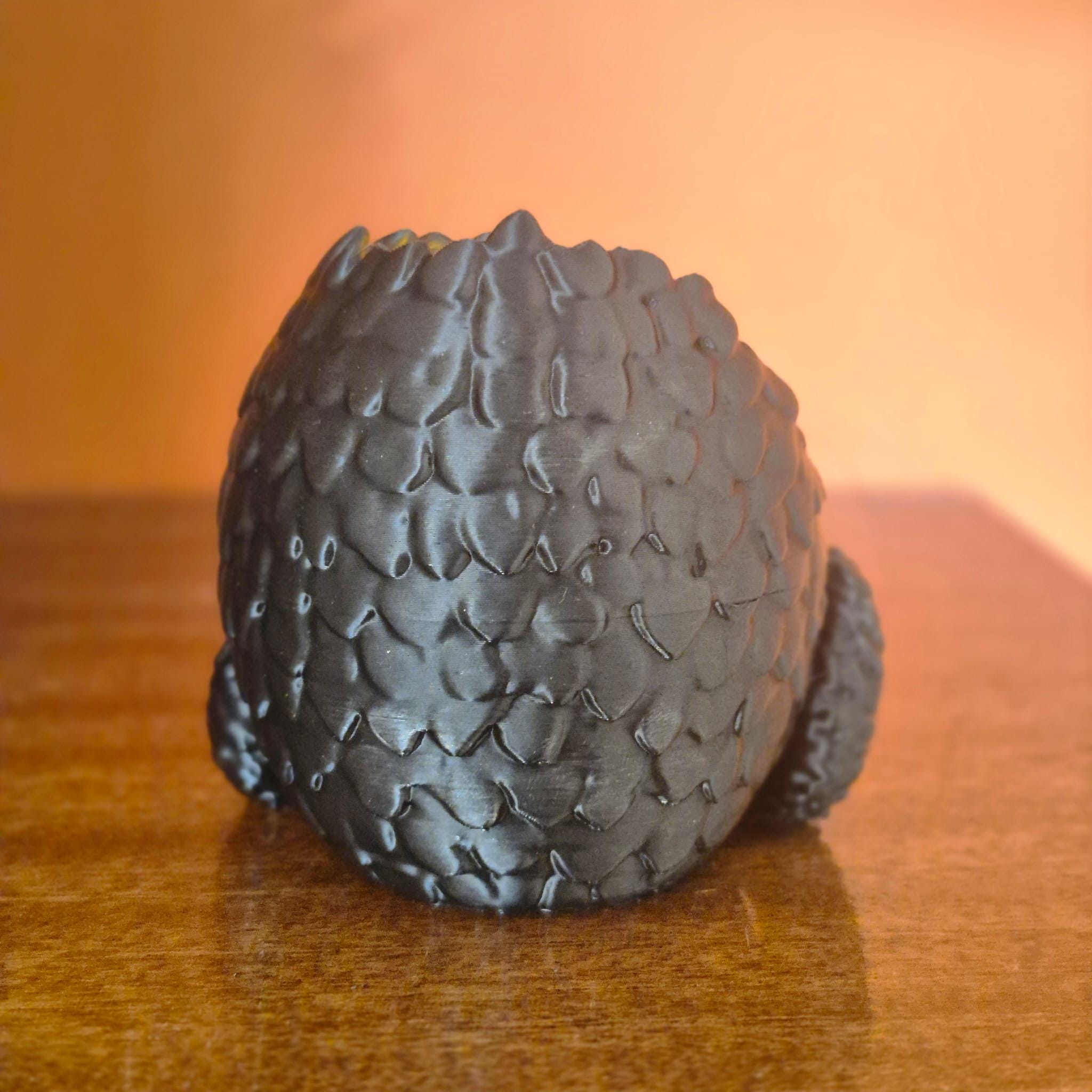 Drachenei-Teelichthalter – Fantasy-Wohndekor, handgefertigte Drachenei-Skulptur, einzigartiges Geschenk für Fantasy-Liebhaber