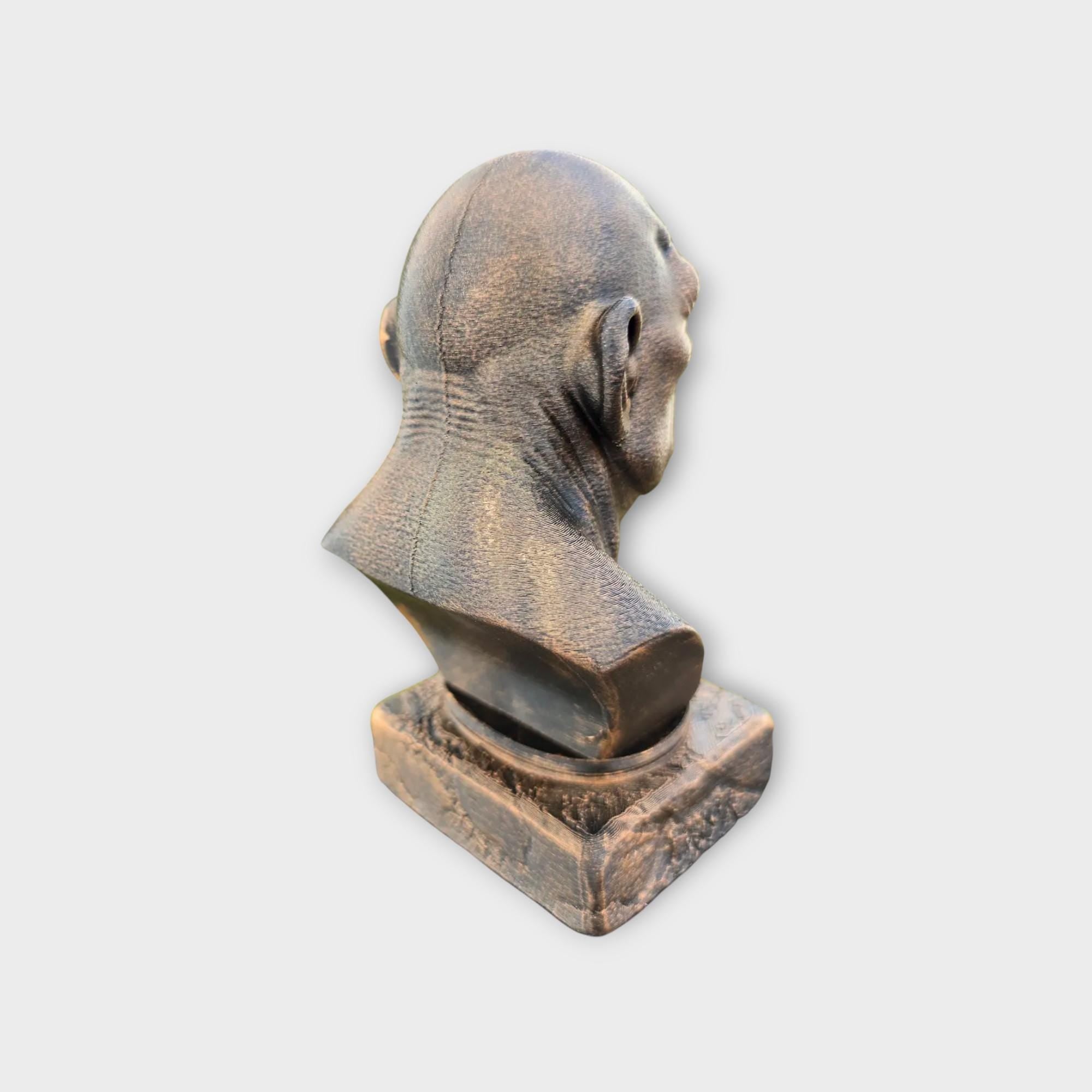 Bust of a Cyclops statue - handpainted home decor mythical lover gift him her ornament