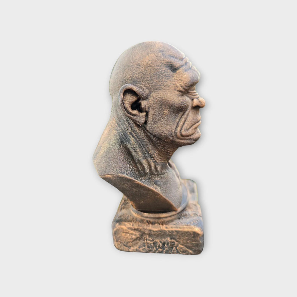 Bust of a Cyclops statue - handpainted home decor mythical lover gift him her ornament