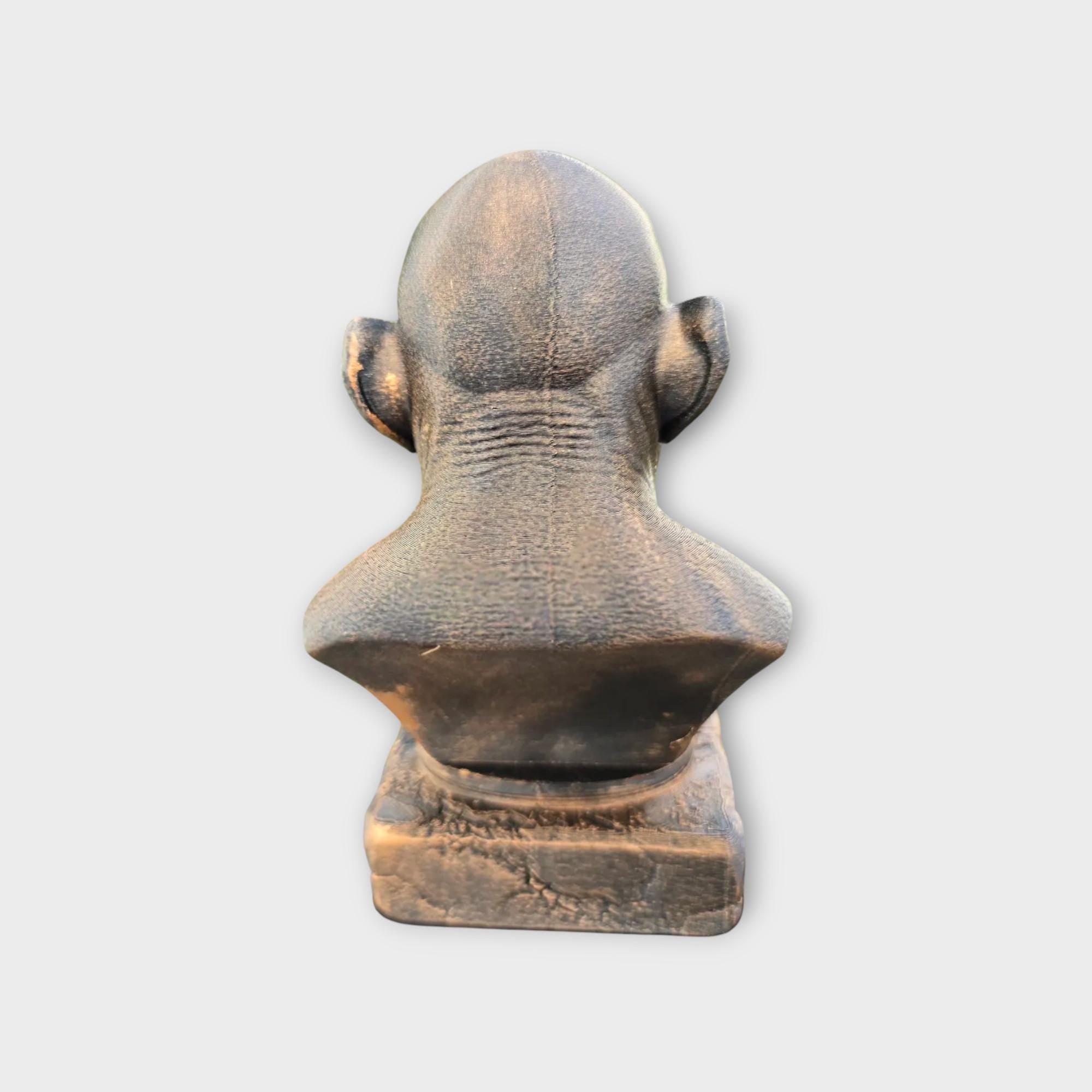 Bust of a Cyclops statue - handpainted home decor mythical lover gift him her ornament