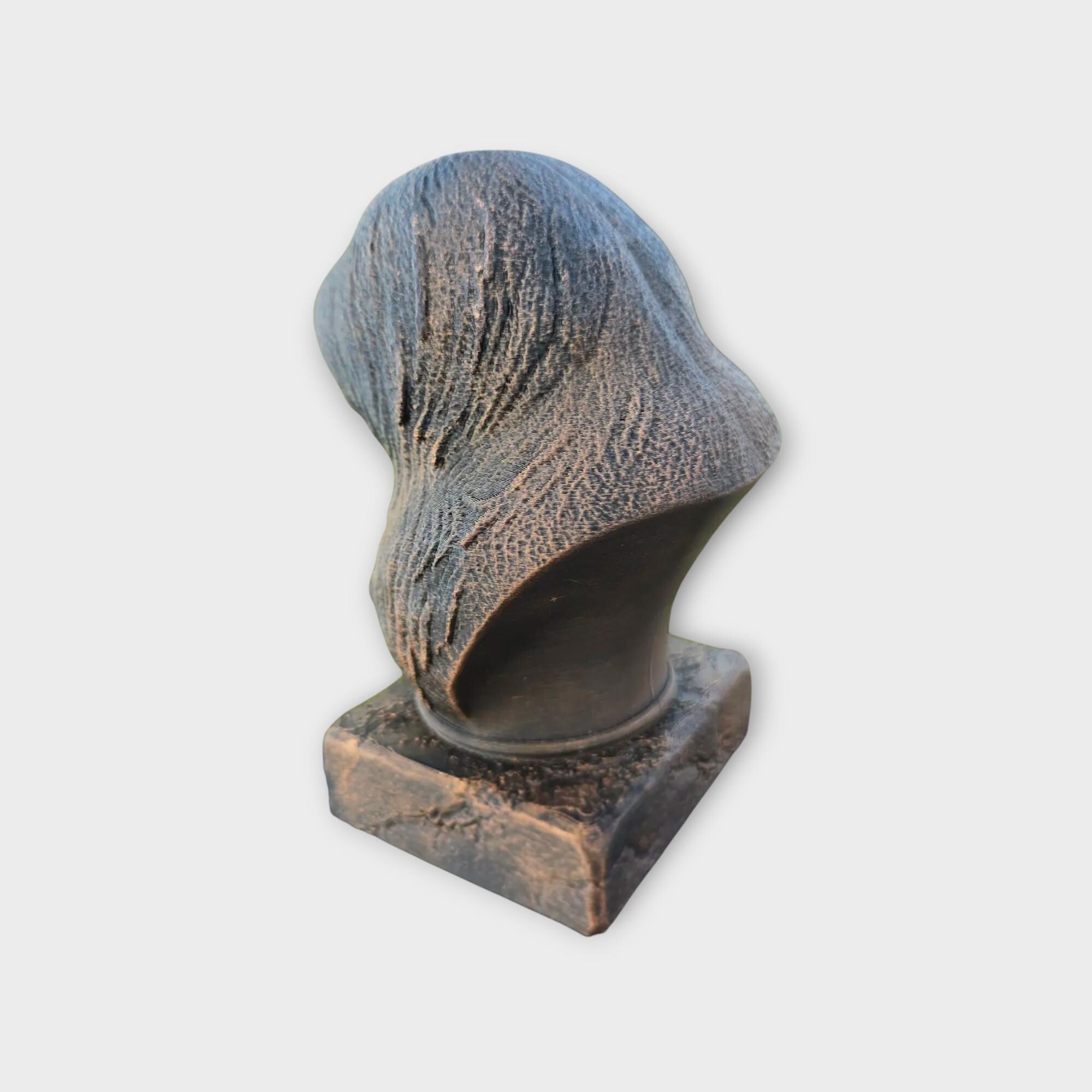Büste einer Faultierstatue - Wohndeko Tierliebhaber Geschenk für ihn oder sie handbemaltes Ornament
