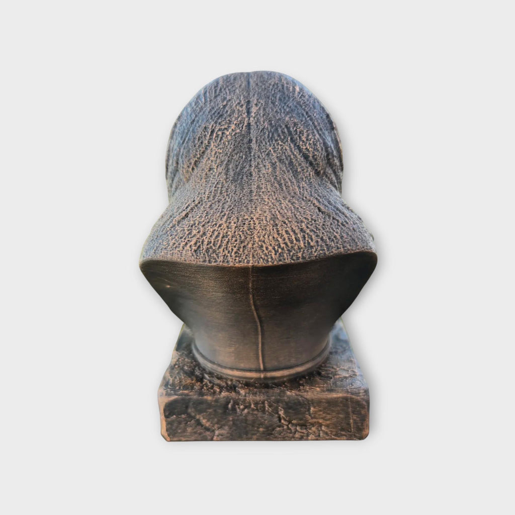 Büste einer Faultierstatue - Wohndeko Tierliebhaber Geschenk für ihn oder sie handbemaltes Ornament