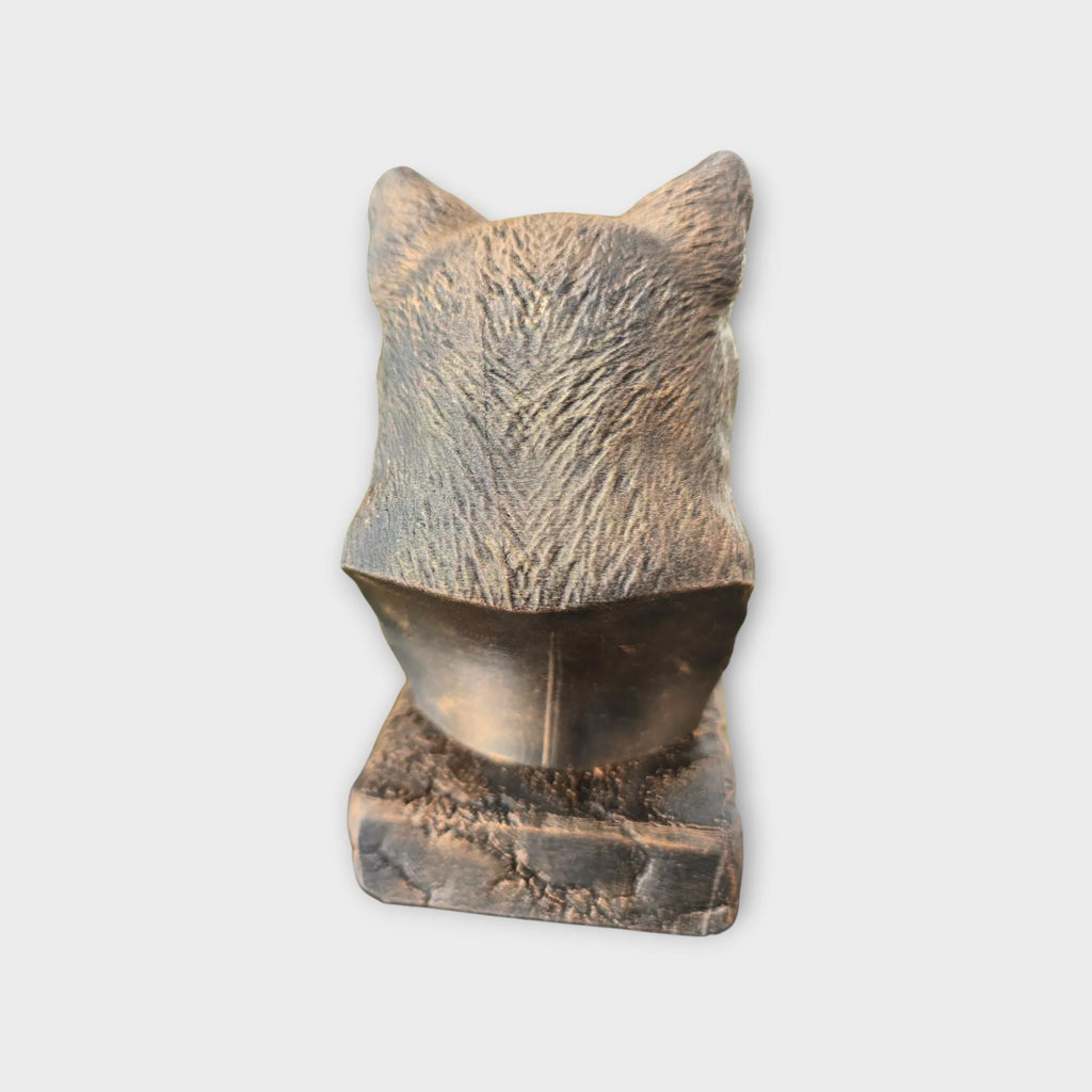 Bust of a Bengal statue - home decor animal lover gift him her handpainted ornament