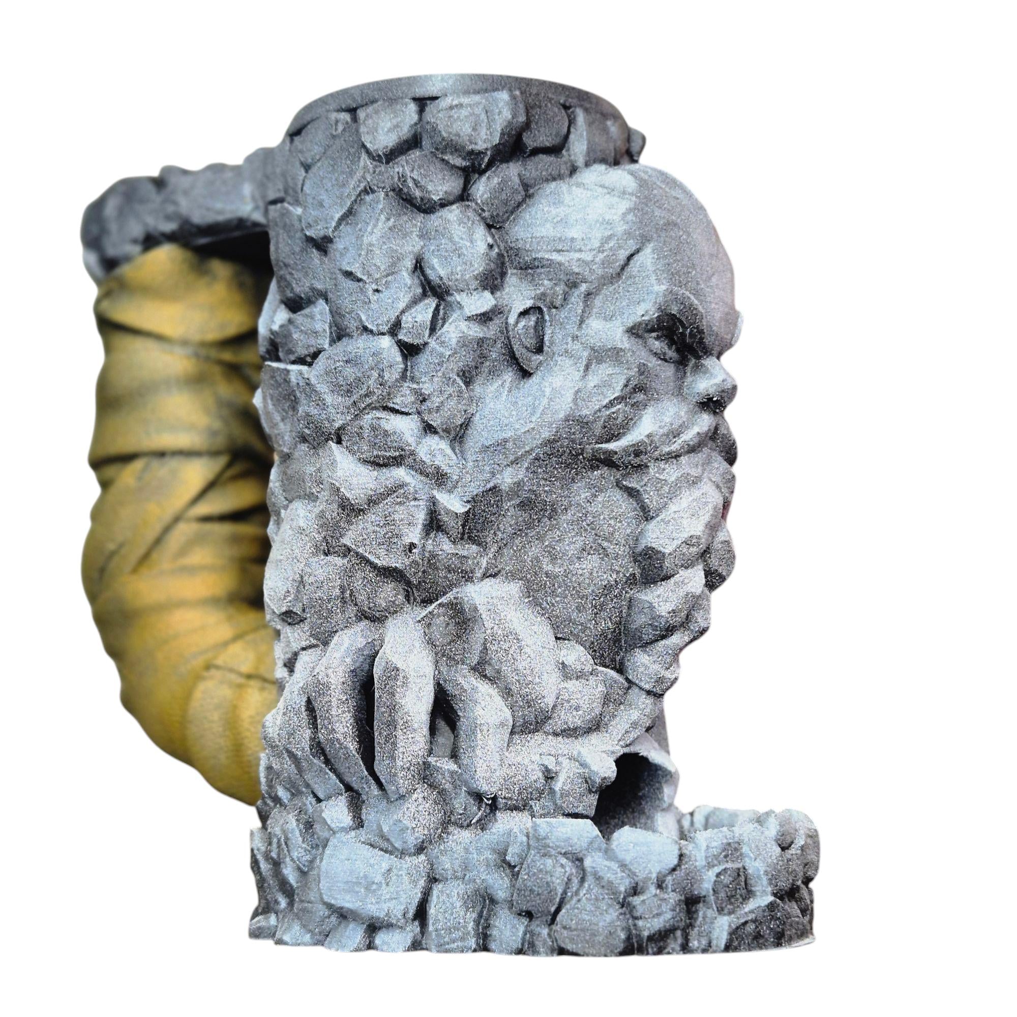 Unique can holder / Dice Tower - Tabletop Gaming Accessory