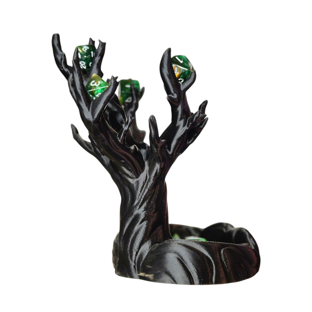 Dice Tower Unique Tree Design  - Tabletop Gaming Accessory