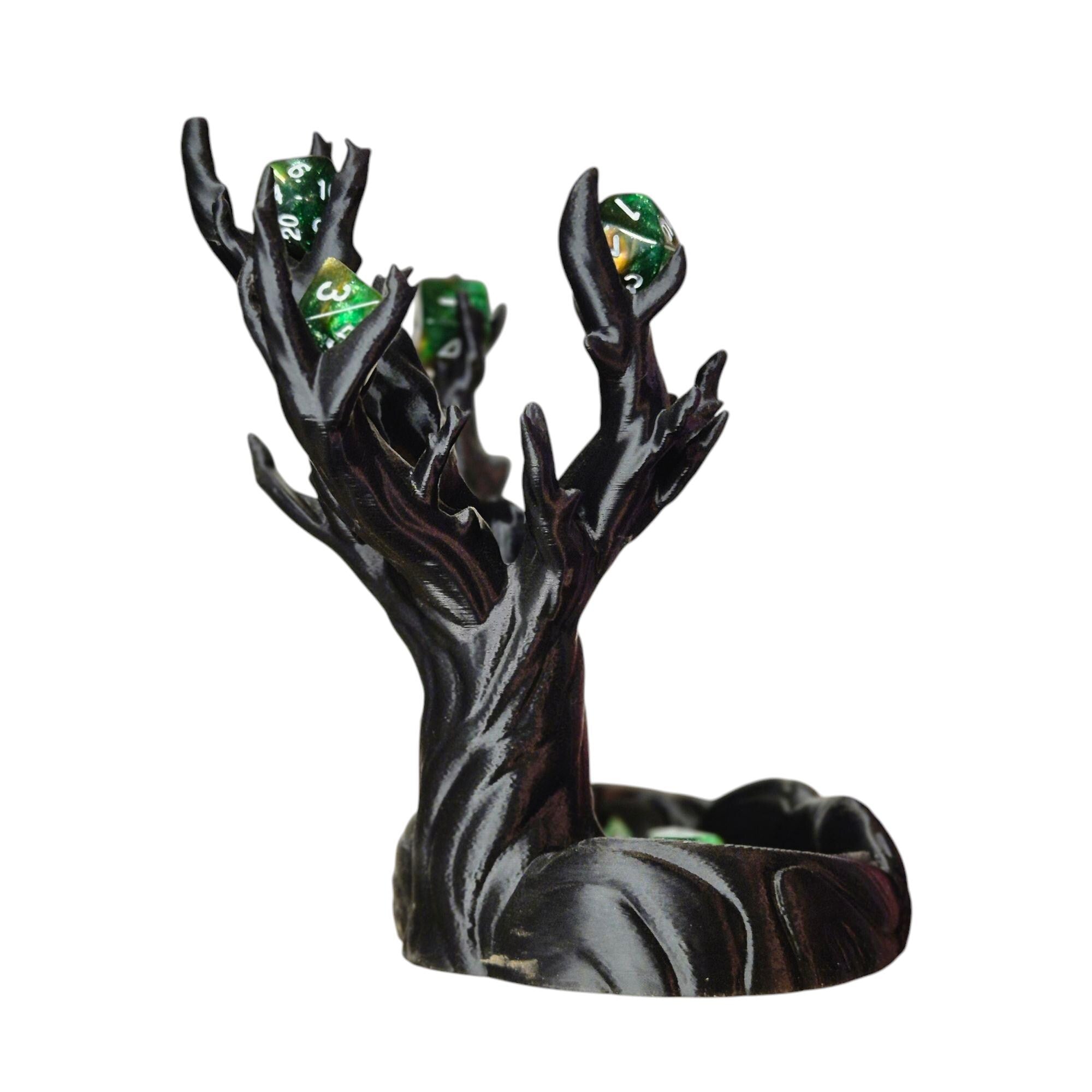 Dice Tower Unique Tree Design  - Tabletop Gaming Accessory