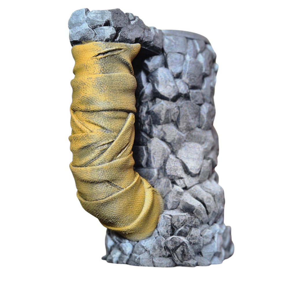 Unique can holder / Dice Tower - Tabletop Gaming Accessory