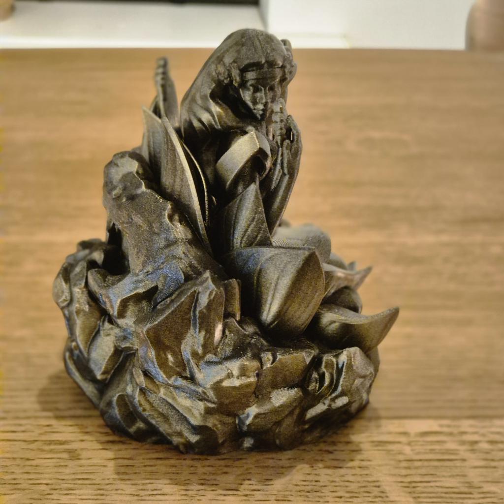 Elegant Virgo zodiac Figurine - Handcrafted Astrology Art - birthday milestone gift