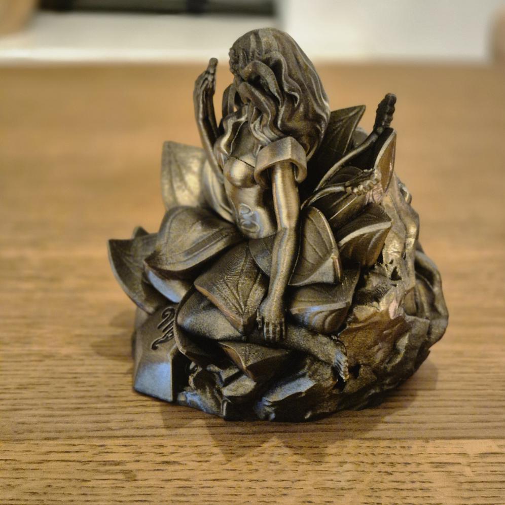Elegant Virgo zodiac Figurine - Handcrafted Astrology Art - birthday milestone gift