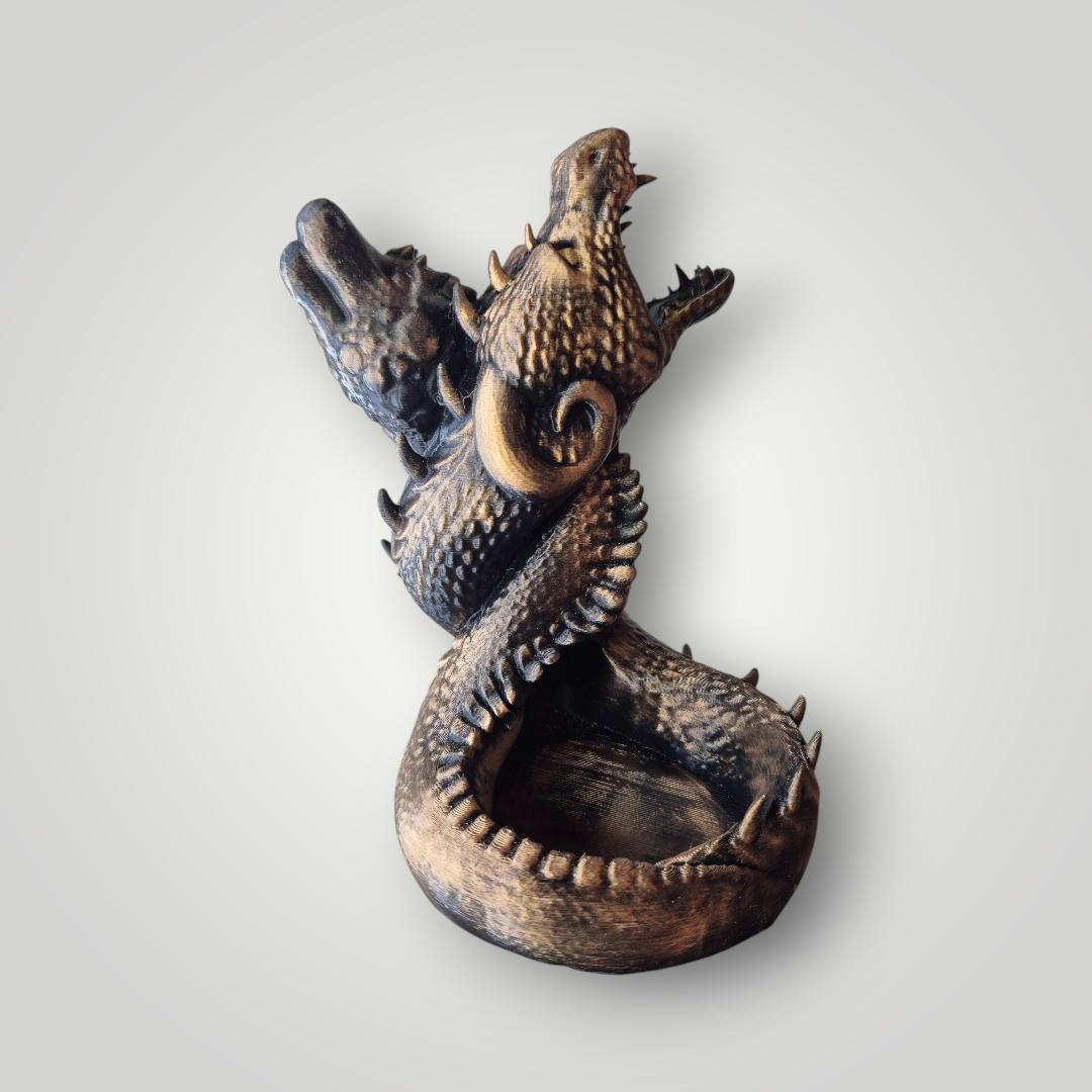 Two dragon's Dice Tower - Dungeons & Dragons Accessory DnD game