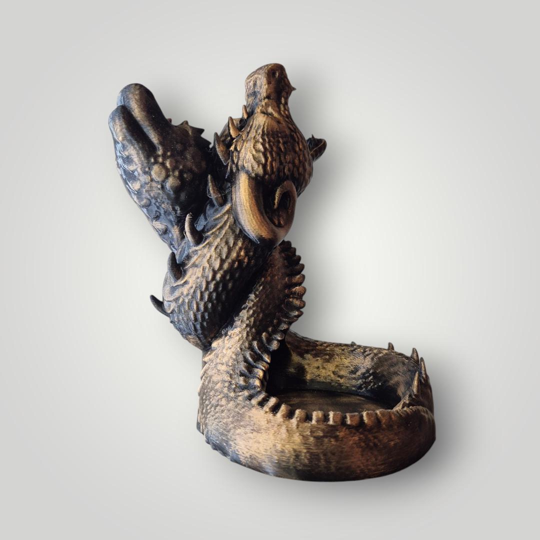 Two dragon's Dice Tower - Dungeons & Dragons Accessory DnD game