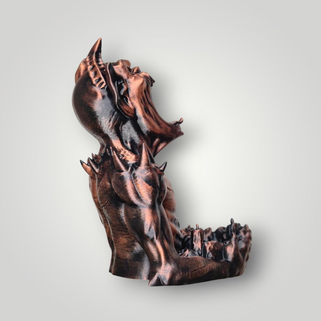 Hungry imp Dice Tower - Dungeons & Dragons Accessory DnD game